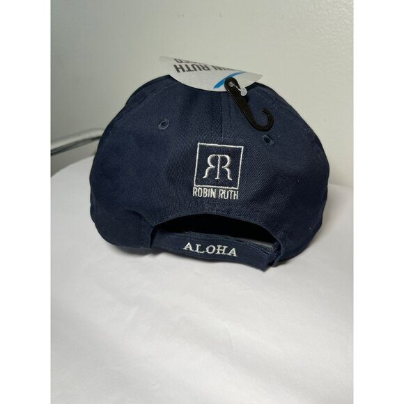 Robin Ruth "Aloha" Limited Edition Navy Snapback Cap NWT - Picture 6 of 7